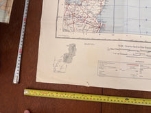 Load image into Gallery viewer, Original WW2 British Army RAF Navy Base Map of Scotland Shetland/Orkney Islands - The Militaria Shop