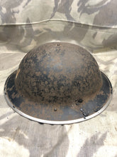 Load image into Gallery viewer, Original WW2 British Home Front Warden Helmet - Complete with Liner & Chinstrap - The Militaria Shop