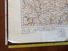 Load image into Gallery viewer, Original WW2 British Army OS Map of Great Britain - Carmarthen - The Militaria Shop
