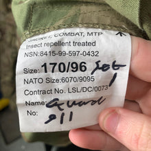 Load image into Gallery viewer, Genuine British Army MTP Camo Combat Unform Jacket IR Treated - 170/96 - The Militaria Shop