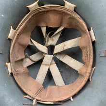 Load image into Gallery viewer, Original WW2 British Home Front Civil Defence Zuckerman Helmet - 1941 Dated - The Militaria Shop