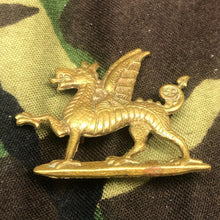 Load image into Gallery viewer, Original WW2 British Army Cap Badge - The Monmouthshire Regiment - The Militaria Shop