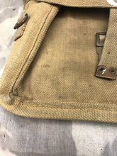 Load image into Gallery viewer, Original WW2 British Army 37 Pattern Satchel Signal / Side Bag - The Militaria Shop