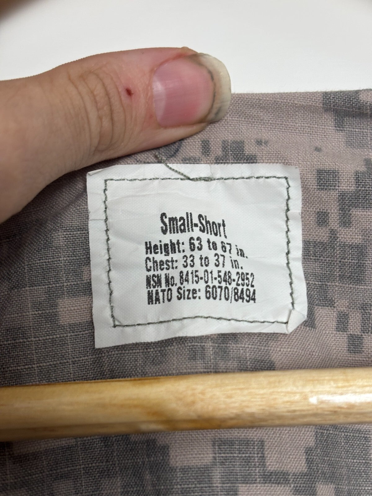 Surplus US Army ACU Combat Uniform Jacket -Size Small-Short - The Militaria Shop