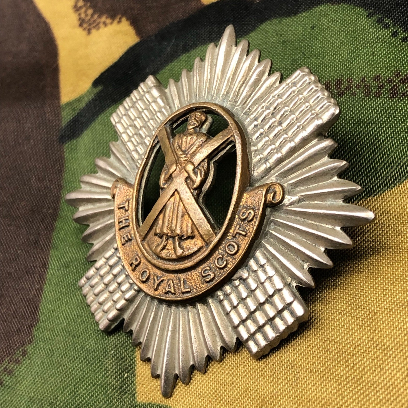 Original British Army WW2 Cap Badge - General Service Corps - The Militaria Shop