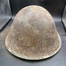 Load image into Gallery viewer, Original WW2 British/Canadian Army Mk3 Turtle Combat Helmet - The Militaria Shop