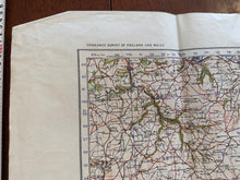 Load image into Gallery viewer, Original WW2 British Army OS Map of Great Britain - Carmarthen - The Militaria Shop