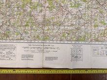 Load image into Gallery viewer, Original WW2 British Army GSGS OS Map England - Tunbridge Wells - The Militaria Shop