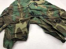 Load image into Gallery viewer, Original US Army Vietnam War Era M1 Camo Helmet Cover - Local Find - Combat Worn - The Militaria Shop