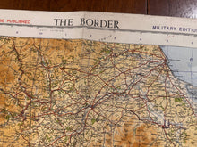 Load image into Gallery viewer, Original WW2 British Army RAF Navy Base Map of England - Border of Scotland - The Militaria Shop
