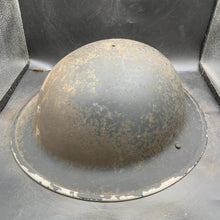 Load image into Gallery viewer, Original WW2 British Home Front Civil Defence Wardens Helmet - The Militaria Shop