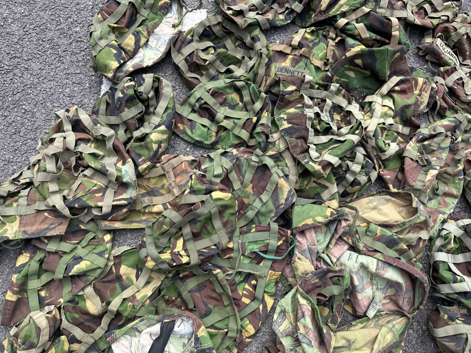 DEALER BULK LOT - 50x DPM Camouflaged Covers Mk6 Mixed Sizes - Ideal for Resale - The Militaria Shop