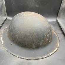 Load image into Gallery viewer, Original WW2 British Home Front Civil Defence Wardens Helmet - The Militaria Shop