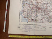 Load image into Gallery viewer, Original WW2 British Army RAF Navy Base Map of Scotland - The Forth, Clyde & Tay - The Militaria Shop