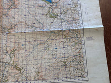 Load image into Gallery viewer, Original WW2 British Army GSGS OS Map of Great Britain - Dolgelley & Lake Vyrnwy - The Militaria Shop