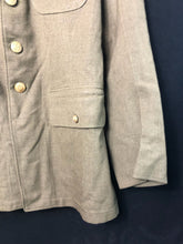 Load image into Gallery viewer, Original WW2 US Army Class A Dress Jacket 1940 - Private Ryan Prop - 38" Long - The Militaria Shop