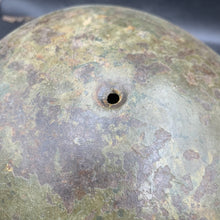Load image into Gallery viewer, Original WW2 British/Canadian Army Mk3 "Turtle" Combat Helmet - The Militaria Shop