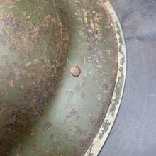 Load image into Gallery viewer, Original British Army WW2 Combat Steel Helmet - The Militaria Shop