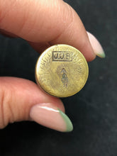 Load image into Gallery viewer, Original WW1 British Army SMLE Enfield Brass Oil Bottle - J.J.B Maker Marked - The Militaria Shop