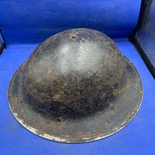 Load image into Gallery viewer, Original WW2 British Army Mk2 Brodie Combat Helmet - The Militaria Shop