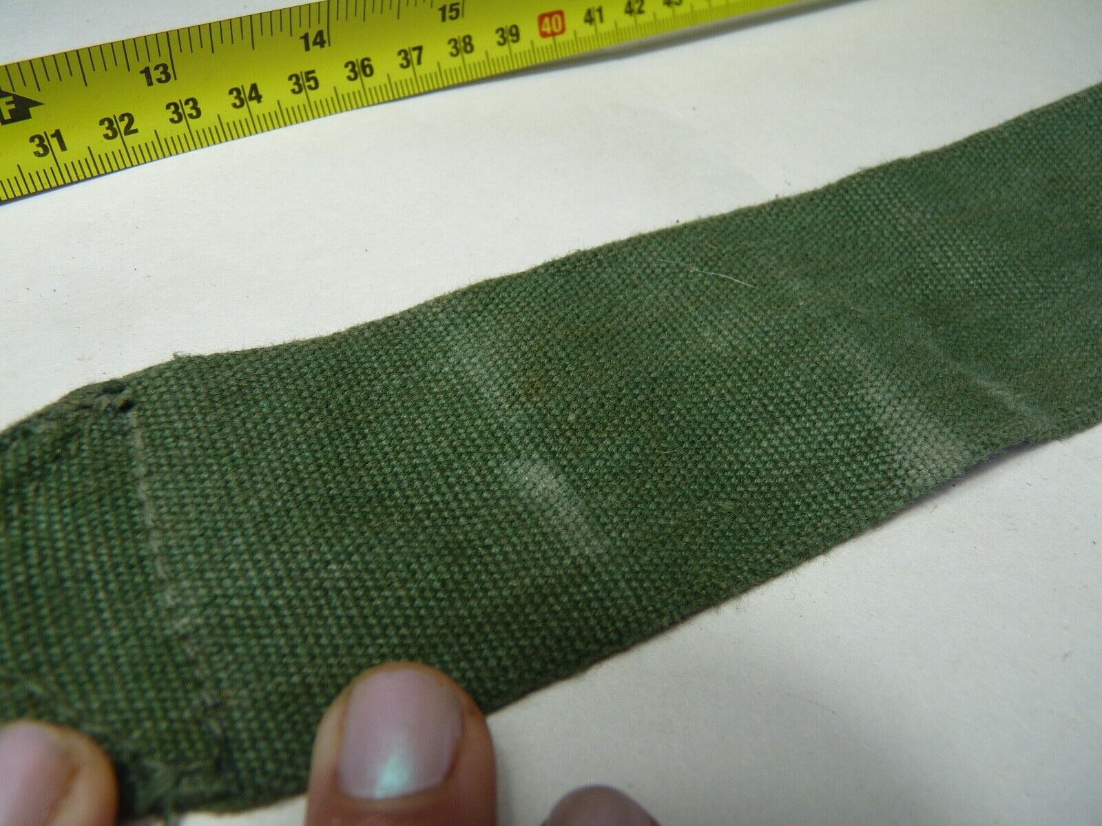 Original WW2 British Army 44 Pattern Shoulder / Extended Equipment Strap - 1945 - The Militaria Shop