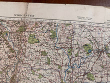 Load image into Gallery viewer, Original WW2 British Army GSGS OS Map of Great Britain - Worcester - The Militaria Shop