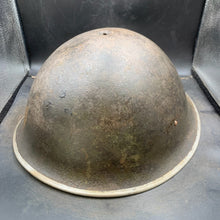 Load image into Gallery viewer, Original WW2 British/Canadian Army Mk3 "Turtle" Combat Helmet - The Militaria Shop
