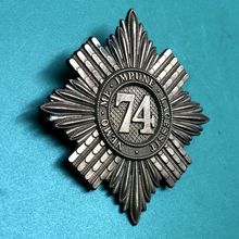 Load image into Gallery viewer, British Army Cap Badge - 74th (Highland) Regiment of Foot - The Militaria Shop