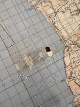 Load image into Gallery viewer, Original WW2 British Army GSGS OS Map of England & Wales - Barmouth Aberystwyth - The Militaria Shop