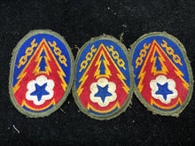 Charger l'image dans la galerie, Original WW2 US Army Advanced Communications Zone ETO Cloth Badge Patch - The Militaria Shop