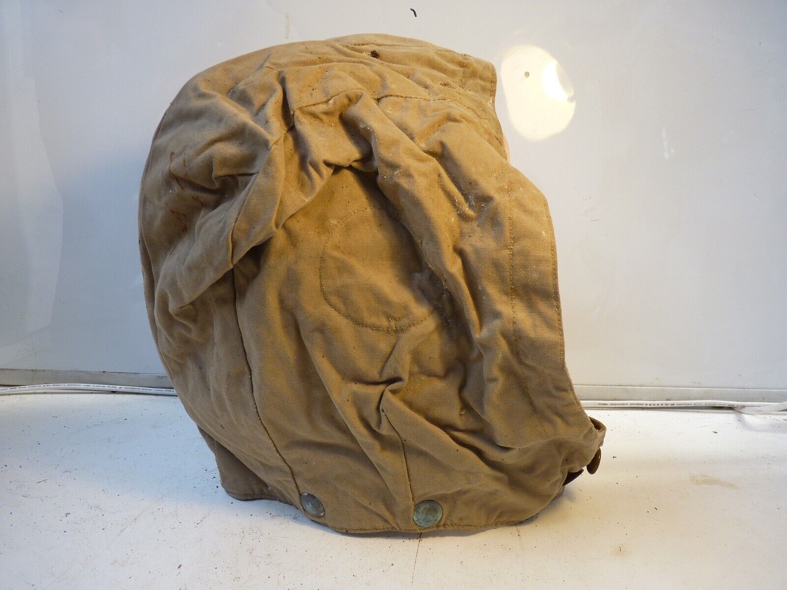 Original WW2 Pattern British Army Pixie Tank Suit Hood - The Militaria Shop