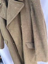 Load image into Gallery viewer, Original WW2 Canadian Army Soldiers Greatcoat - Size 38" Chest - The Militaria Shop