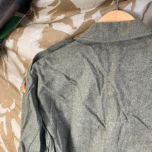 Load image into Gallery viewer, West German Field Jacket Green Wool Shirt Military Uniform Germany - 35" Chest - The Militaria Shop