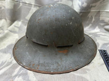 Load image into Gallery viewer, Original WW2 British Home Front Civillian Zuckerman Helmet 1941 Dated - The Militaria Shop
