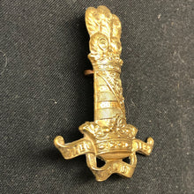 Load image into Gallery viewer, Genuine WW2 British Army Brass Cap Badge - 11th Hussars - The Militaria Shop