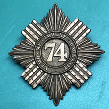 Load image into Gallery viewer, British Army Cap Badge - 74th (Highland) Regiment of Foot - The Militaria Shop