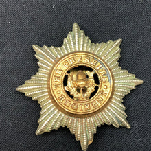 Load image into Gallery viewer, Original WW2 British Army Cap Badge - The Cheshire Regiment - The Militaria Shop