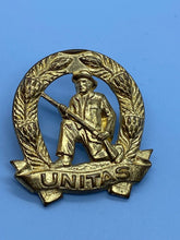 Load image into Gallery viewer, Original South African Commandos UNITAS Cap Badge with Rear Screw Fittings - The Militaria Shop