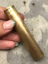 Load image into Gallery viewer, Original WW1 British Army SMLE Enfield Brass Oil Bottle - EFD Marked - The Militaria Shop