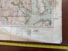 Load image into Gallery viewer, Original WW2 British Army GSGS Map of Scotland - Dunoon & Loch Fyne - The Militaria Shop