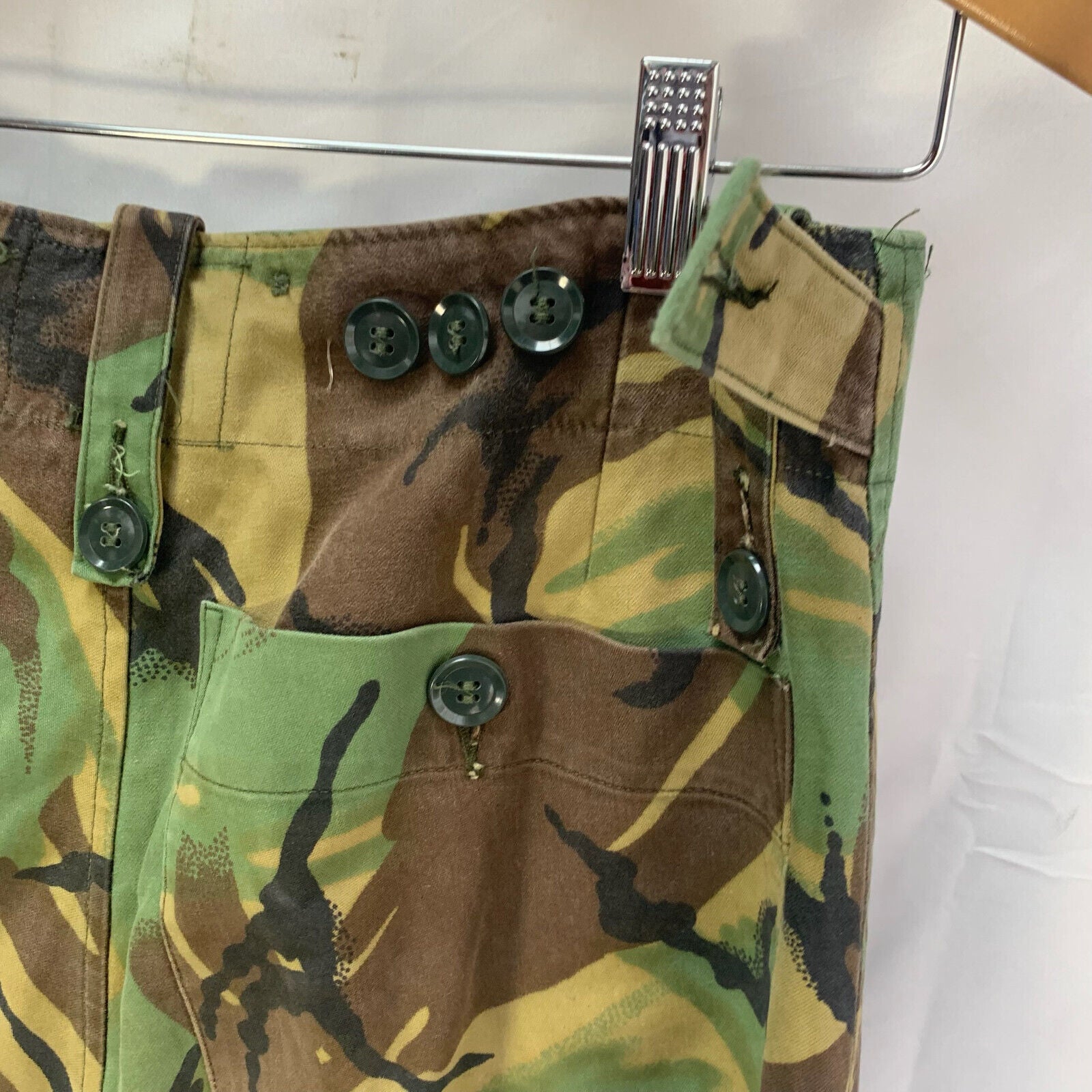 Genuine British Army 68 Pattern DPM Jungle Camouflaged Trousers - Size 30" Waist - The Militaria Shop