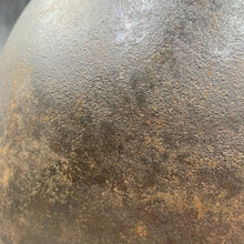 Load image into Gallery viewer, Original British/Canadian Army WW2 Mk3 Turtle High Rivet Combat Steel Helmet - The Militaria Shop