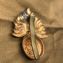 Load image into Gallery viewer, Original WW2 British Army Royal Fusiliers Cap Badge - The Militaria Shop
