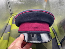 Lade das Bild in den Galerie-Viewer, Original British Army - Royal Army Medical Corps Peaked Cap - Size 56cm - The Militaria Shop