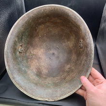Load image into Gallery viewer, Original WW2 British/Canadian Army Mk3 "Turtle" Combat Helmet - The Militaria Shop