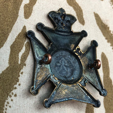 Load image into Gallery viewer, Original British Army Victorian The King's Royal Rifle Corps Regiment Cap Badge - The Militaria Shop