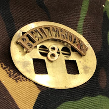 Load image into Gallery viewer, Original WW1 British Army Red Cross Shoulder Title - The Militaria Shop