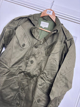 Load image into Gallery viewer, Genuine Unissued U.S Army OD Green Coat Mans Field Jacket Size ES - The Militaria Shop