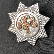 Load image into Gallery viewer, Original British Army Cap Badge - Auxiliary Fire Service - The Militaria Shop