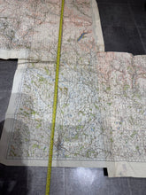 Load image into Gallery viewer, Original WW2 British Army GSGS Map of England & Wales 4/5 Maps Combined Together - The Militaria Shop